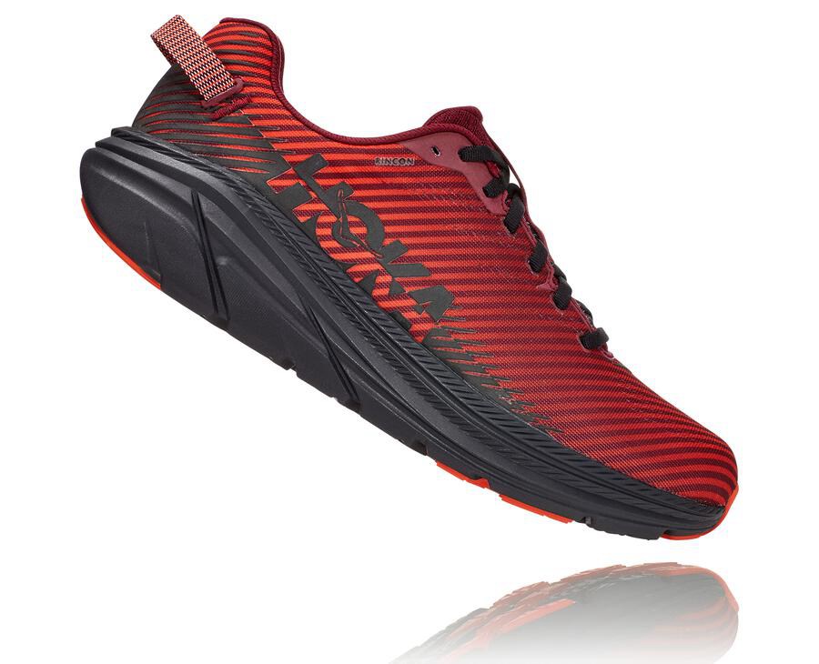 Tenis Hoka One One Masculino Vermelhas - Rincon 2 - 827-KBZWLT